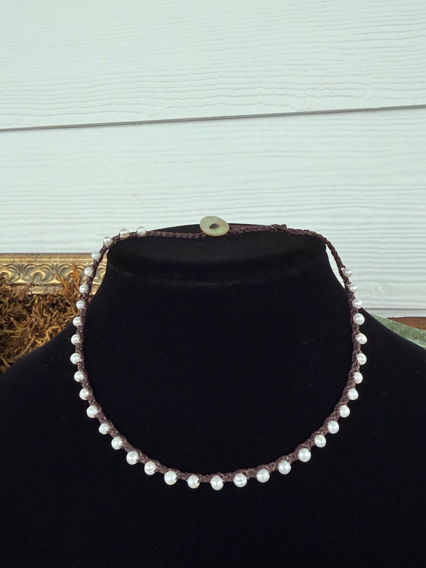 14β string of pearls handmade necklace