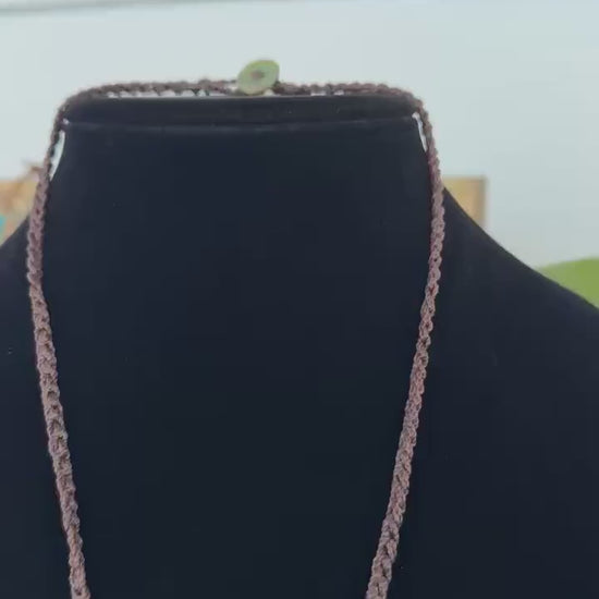 20” Charmy seashell/pearl necklace